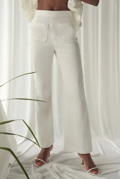 Celia B Willem Pants In White