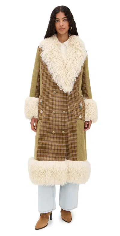 Celiab Alma Coat Brown