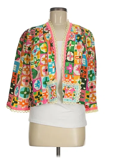 Pre-owned Celiab Cardigan Sweater In Orange