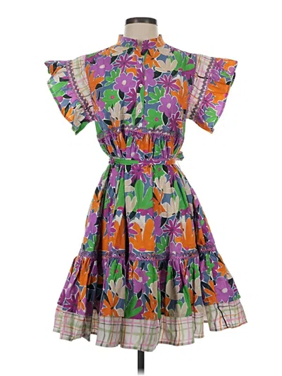 Celiab Cocktail Dress In Blue/green/purple