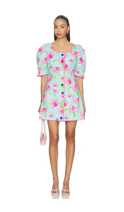 Celiab Disa Dress In Blue