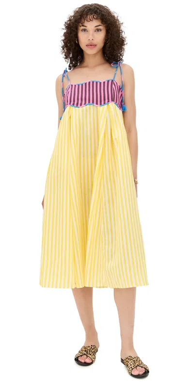CELIAB LOLA DRESS YELLOW