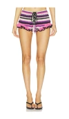 Celiab Mercury Shorts In Multi