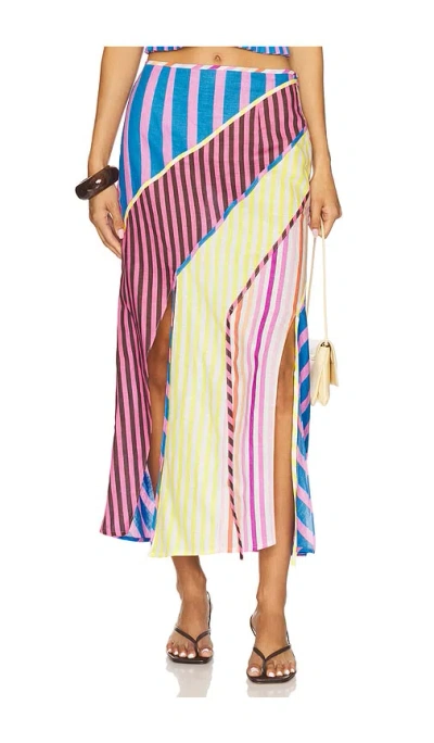 Celiab Souci Skirt In Multi
