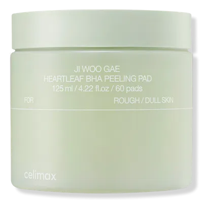 Celimax Jiwoogae Heartleaf Bha Peeling & Exfoliating Pads