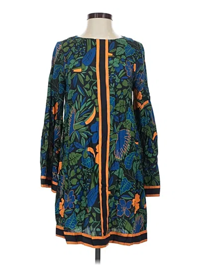 Pre-owned Celina Moon Casual Dress In Blue