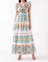 Celina Moon Flavian Maxi Dress In White