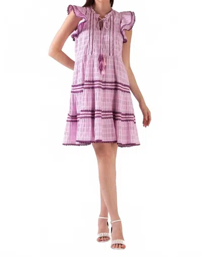Celina Moon Floss Mini Dress In Pink