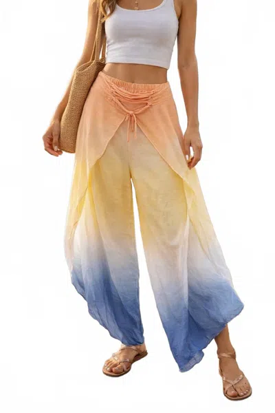 Celina Moon Merlot Pants In Multi