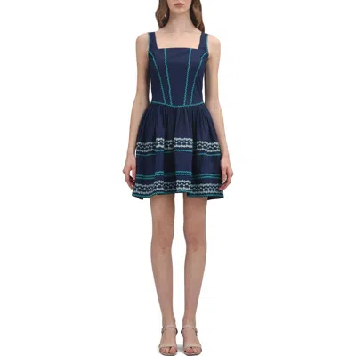 Celina Moon Midnight Minidress In Multi