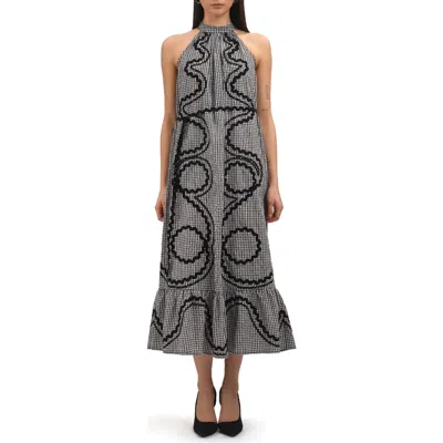 Celina Moon Mystique Midi Dress In Multi