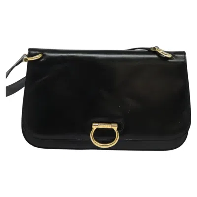 Pre-owned Celine Céline - Black Leather Shoulder Bag ()