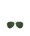 Celine 02 Aviator-frame Sunglasses In Green