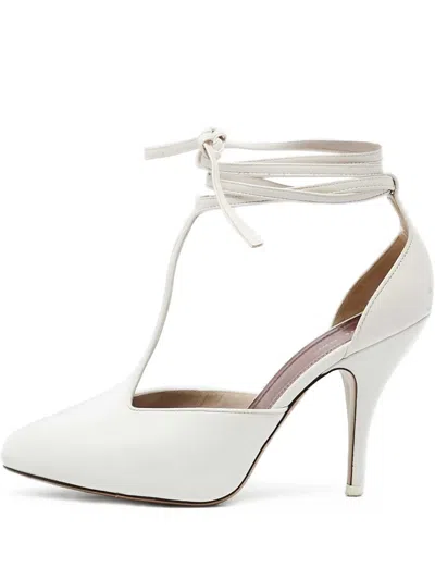 Pre-owned Celine 100mm Leather Heeled Sandals