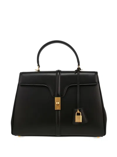 Pre-owned Celine 16 Two-way Bag In Black