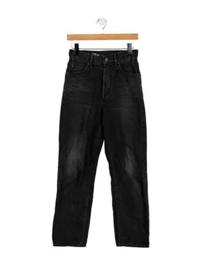 Pre-owned Celine 1922 Straight Leg Jeans In Black