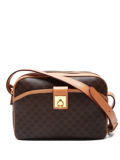Pre-owned Celine 1990-2000 Macadam-pattern Shoulder Bag