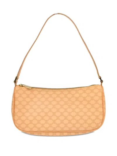 Pre-owned Celine 1990-2000 Macadam Shoulder Bag In Neutral