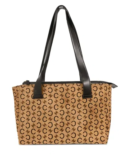 Pre-owned Celine 1990-2000s C Macadam Tote Bag In Brown