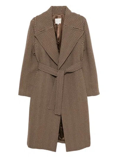 Pre-owned Celine 1990-2000s Coat In Brown