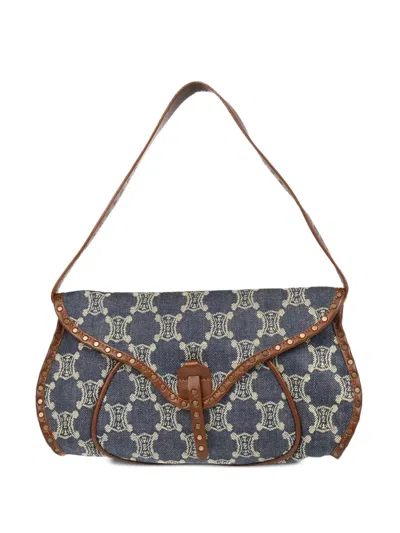 Pre-owned Celine 1990-2000s Macadam Denim Handbag