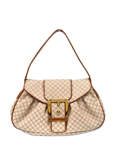 Pre-owned Celine 1990-2000s Macadam Handbag In Brown