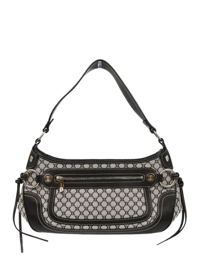 Pre-owned Celine 1990-2000s Macadam Handbag In Gray