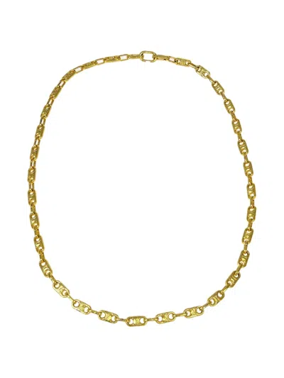 Pre-owned Celine 1990-2000s Triomphe-engraved Necklace
