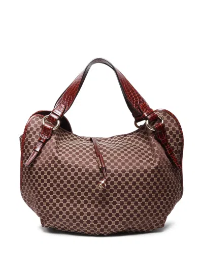 Pre-owned Celine 1990-2010 Bittersweet Tote Bag In Brown