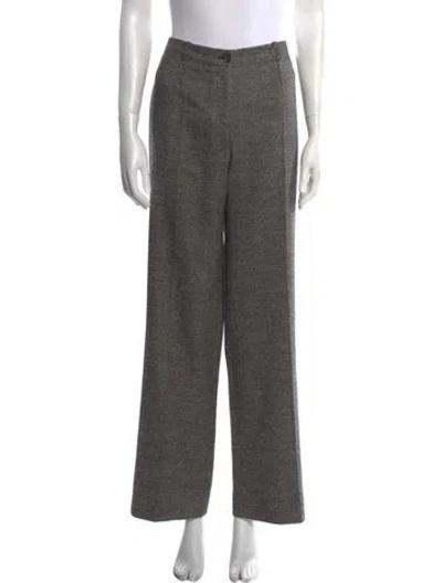 Pre-owned Celine 1990's Wide Leg Pants In Black