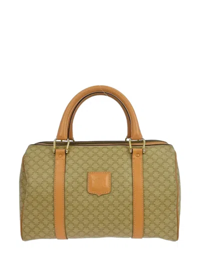 Pre-owned Celine 1990-2000s Macadam Handbag In Neutral