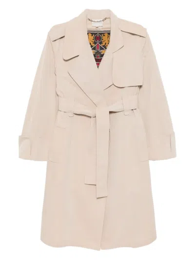 Pre-owned Celine 1990s Coat In Neutral