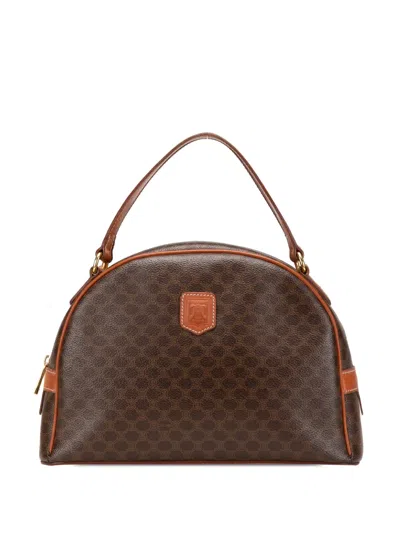 Pre-owned Celine 1995 Macadam Coated Canvas Handbag