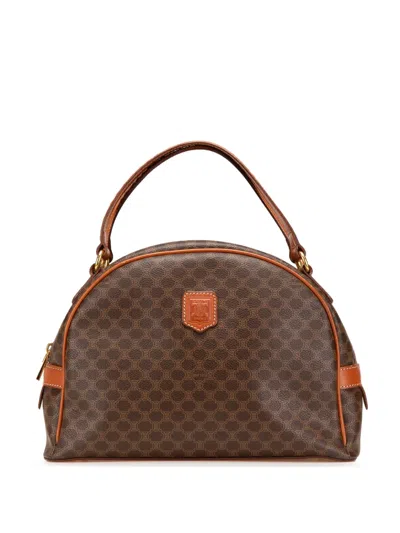 Pre-owned Celine 1996 Macadam Coated Canvas Handbag