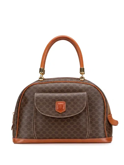 Pre-owned Celine 1998 Macadam Coated Canvas Handbag