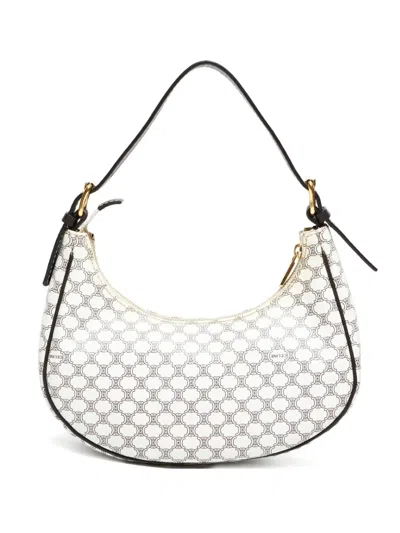 Pre-owned Celine 2000-2015 Macadam Shoulder Bag In White