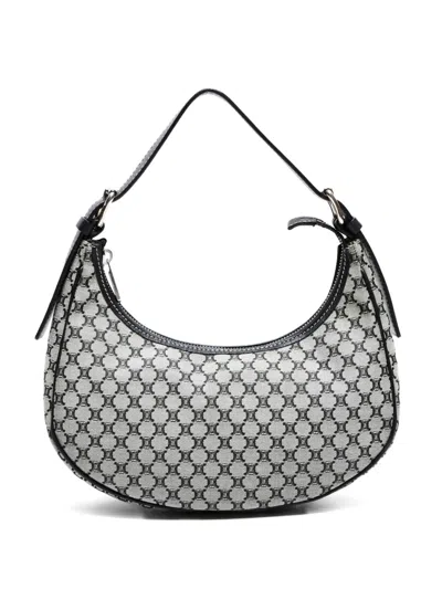 Pre-owned Celine 2000-2020s Macadam Handbag In Gray