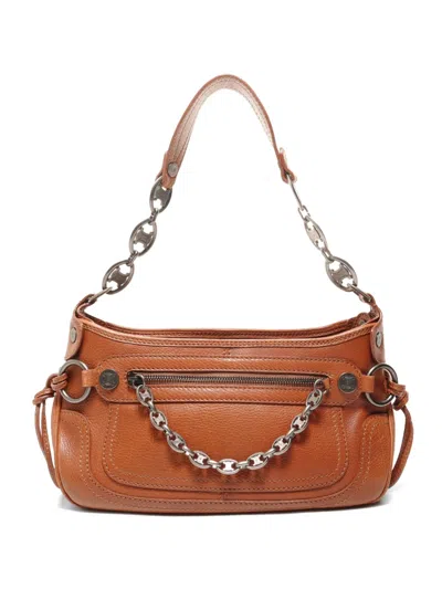 Pre-owned Celine 2000 Boogie Tote Bag In Brown