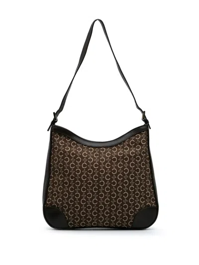 Pre-owned Celine 2000 C Macadam Canvas Shoulder Bag