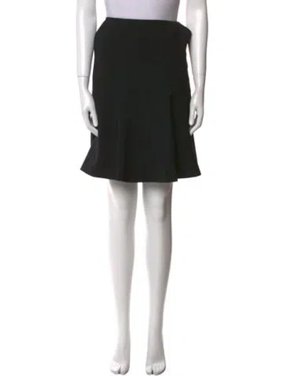 Pre-owned Celine 2000's Knee-length Skirt In Black