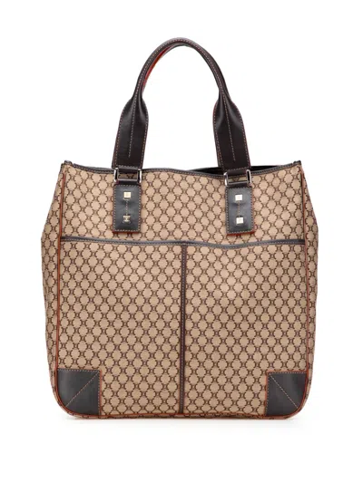 Pre-owned Celine 2000 Macadam Canvas Tote Bag