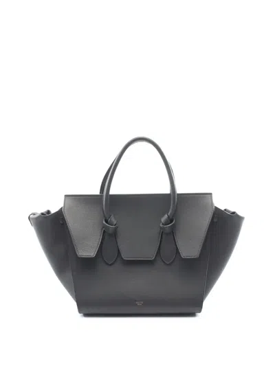 Pre-owned Celine 2000-2026 Tie Tote Bag In Grey