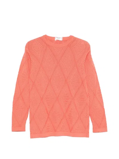 Pre-owned Celine 2000s Crew-neck Sweater In Orange