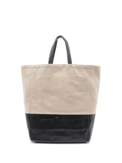 Pre-owned Celine 2000s Hippopotamus Handbag In Neutrals