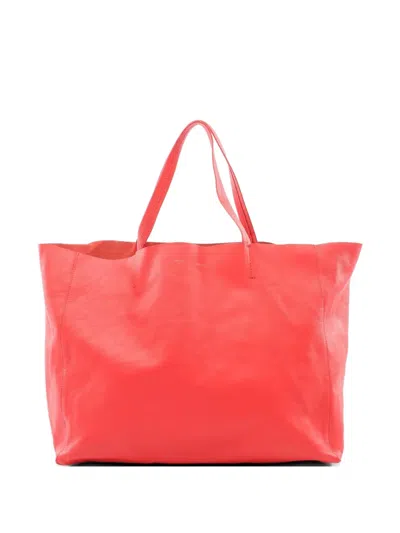 Pre-owned Celine 2000s Horizontal Cabas Tote Bag In Red