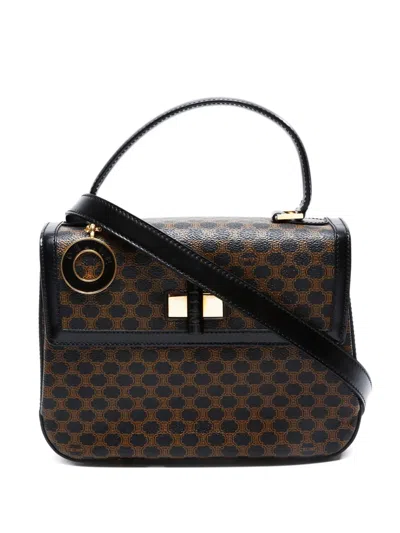 Pre-owned Celine 2000s Macadam 2way Tote Bag In Brown