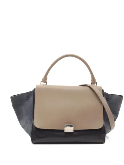 Pre-owned Celine 2000s Medium Trapeze Two-way Handbag