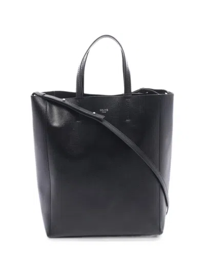 Pre-owned Celine 2000s Small Vertical Cabas Tote Bag In Black