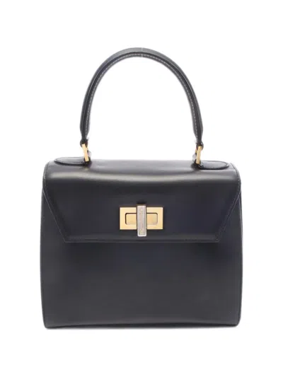 Pre-owned Celine 2000s Turn-lock Tote Bag In ブラック