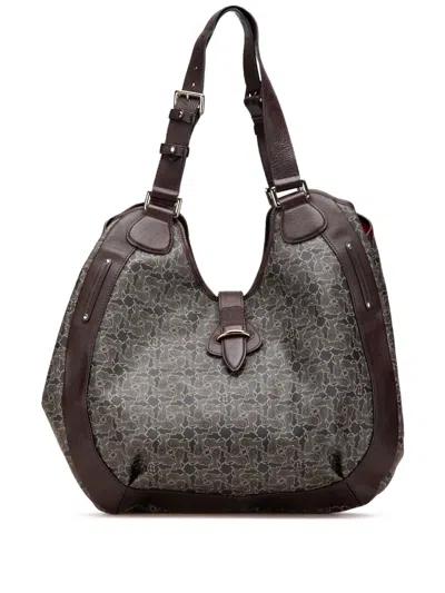 Pre-owned Celine 2009 Horse Carriage Coated Canvas Tote Bag